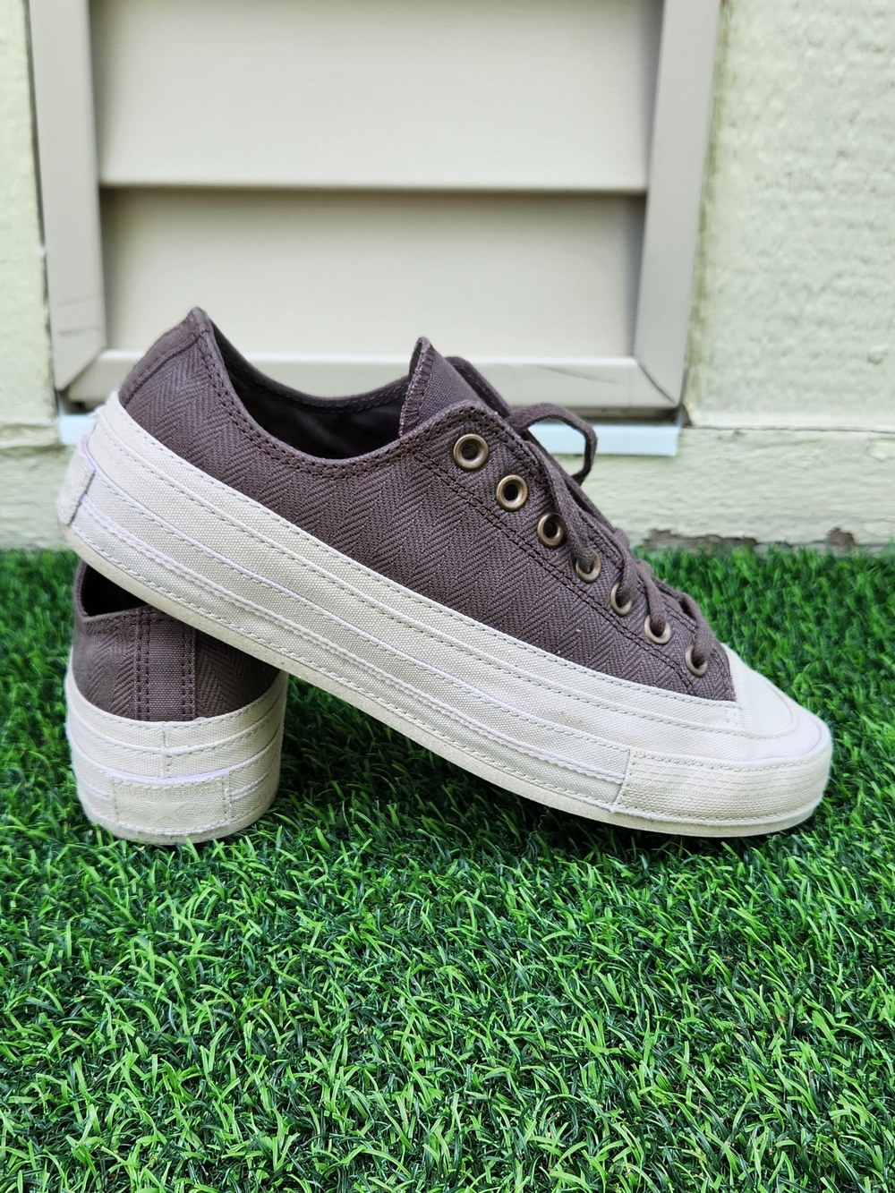 Converse Chuck Taylor All Star 70 Ox Herringbone Engine Smoke # A03662C SZ 8.5